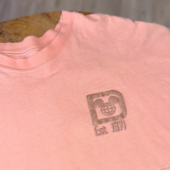 Walt Disney World Parks Large Peach/Pink Spirit Jersey - Picture 2 of 5